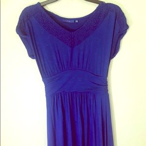 Blue Indigo Maxi Dress